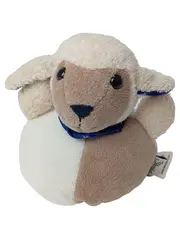 Vorschaubild 1 von Baby Rassel Schaf Mehrfarbig 12cm Stofftier Greifling Charmant