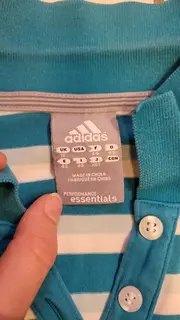 Vorschaubild 3 von Damen Poloshirt gestreift Blau Gr. 42 Sportlich