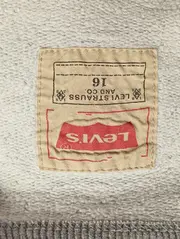 Vorschaubild 3 von LEVIS Kinder Sweatshirt Grau Gr. 164 Logo-Print Basic Casual