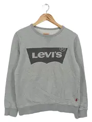 Vorschaubild 1 von LEVIS Kinder Sweatshirt Grau Gr. 164 Logo-Print Basic Casual