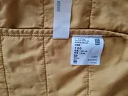 Vorschaubild 2 von Steppjacke Kinder Gr. 110 Gelb Leichtjacke Übergangsjacke