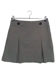 Vorschaubild 1 von TAIFUN Minirock Damen Gr. 40/L Grau Klassisch Elegant Business