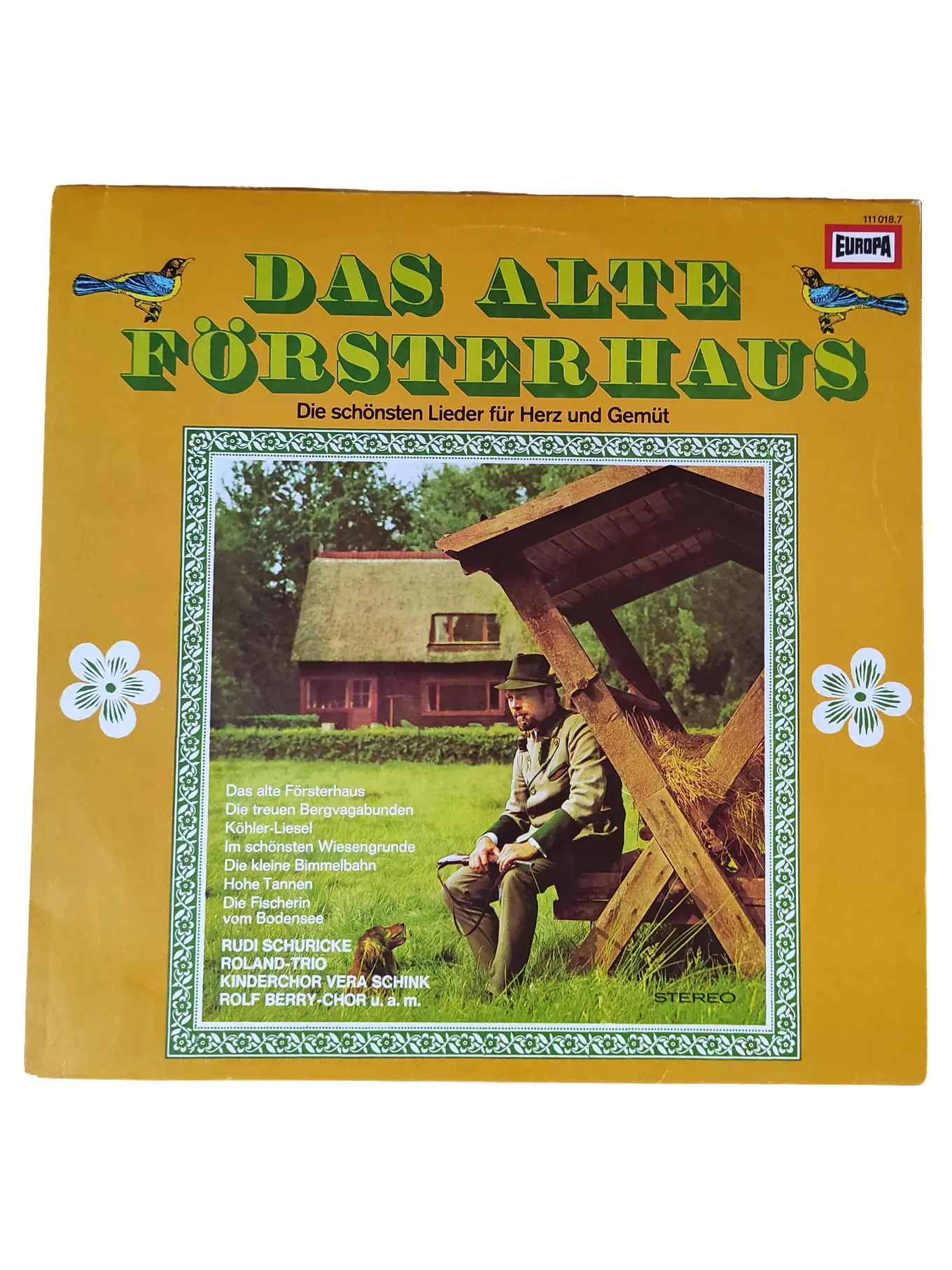 Rudi Schuricke Das alte Försterhaus Vinyl LP Schlager Volksmusik Klassiker