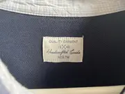 Vorschaubild 5 von TCM Herren Langarm Poloshirt Blau Größe L Casual Baumwolle