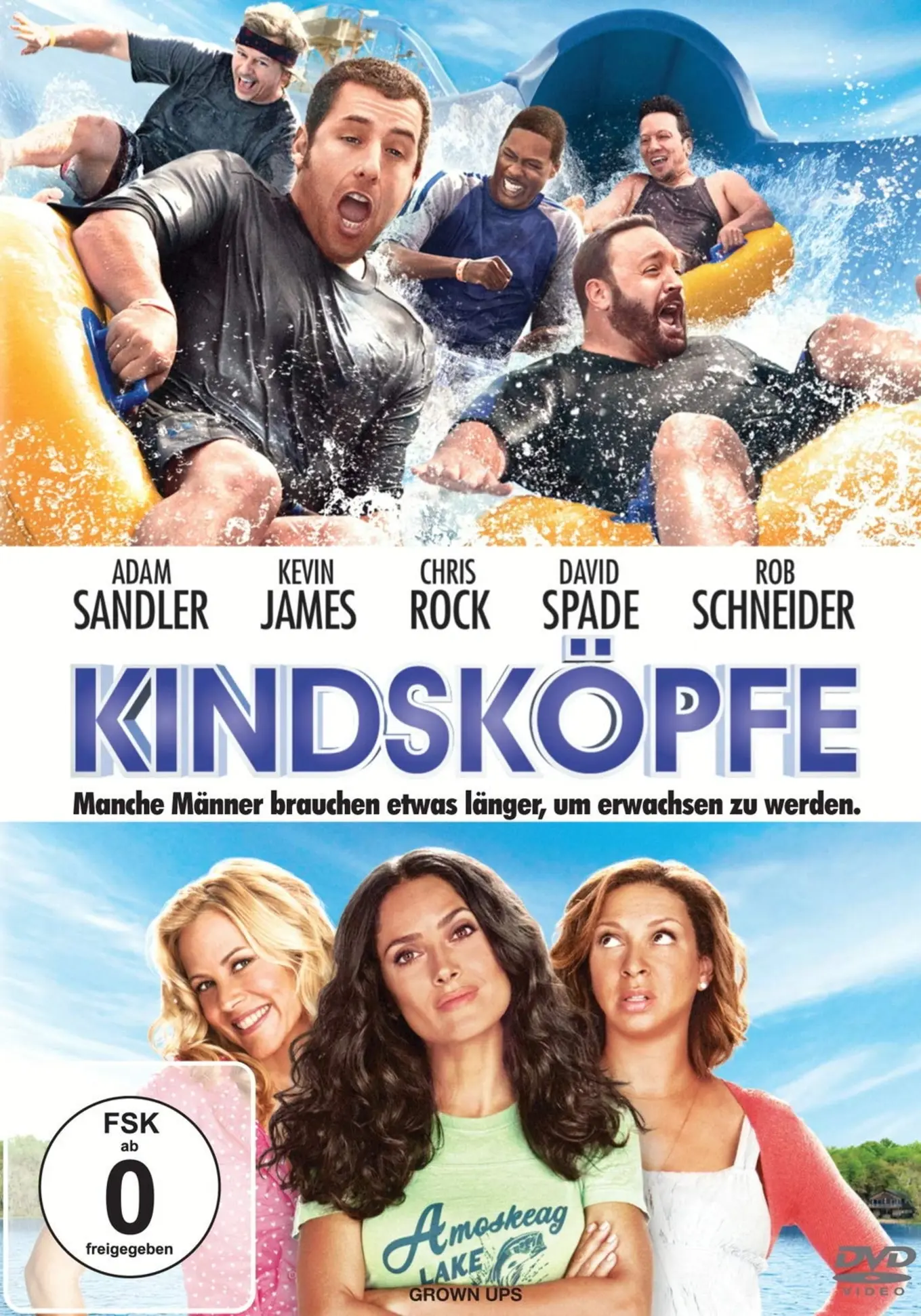 Kindsköpfe Film DVD Komödie Adam Sandler Kevin James Chris Rock Deutsch Englisch