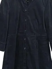 Vorschaubild 3 von Damen Cordkleid Freizeitkleid Schwarz Gr. 36/S