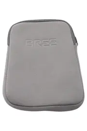 Vorschaubild 1 von Kosmetiktasche Grau Neopren Elegant Pouch Damen 15x22cm