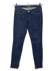 Vorschaubild 1 von LEVIS Jeans Skinny Fit Damen W26/34 Blau Reißverschluss-Details Casual