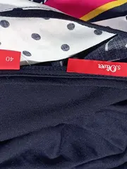 Vorschaubild 3 von Damen Bluse Gr. 40/M Mehrfarbig Gemustert Viskose