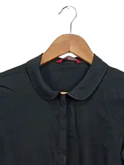 Vorschaubild 2 von EDC Damen Hemdbluse Schwarz Gr. XXS Casual Viskose Bluse