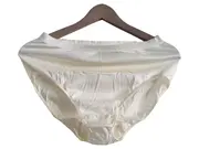 Vorschaubild 1 von Damen Unterhose Slip Beige Gr. 40/L Basic Baumwolle