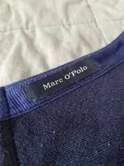 Vorschaubild 3 von Damen Freizeitkleid Gr. 38 M Blau Gestreift Casual Viskose