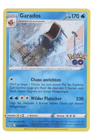 POKÉMON Sammelkarte