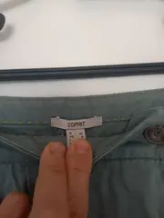 Vorschaubild 6 von Damen Stoffhose Gr. 32 Grün Baumwolle Casual Hose