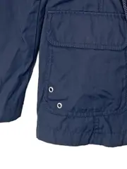 Vorschaubild 4 von Damen Leichte Jacke Gr. 34/XS Blau Navy Kapuze Übergangsjacke