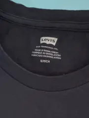 Vorschaubild 3 von Damen T-Shirt Blau Gr. 36/S Logo Print Casual Baumwolle