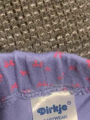 Vorschaubild 4 von Mädchen Leggings mit Rock Gr. 62 Lila Baumwolle Charmant