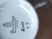 Vorschaubild 3 von Kaffeetasse Teetasse Porzellan Goldrand Weiß Klassisch