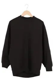 Vorschaubild 1 von Damen Sweatshirt Gr. 36/S Braun Casual mit Reißverschluss