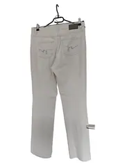 Vorschaubild 2 von Damen Jeans Regular Fit Hose Beige Gr. L Casual