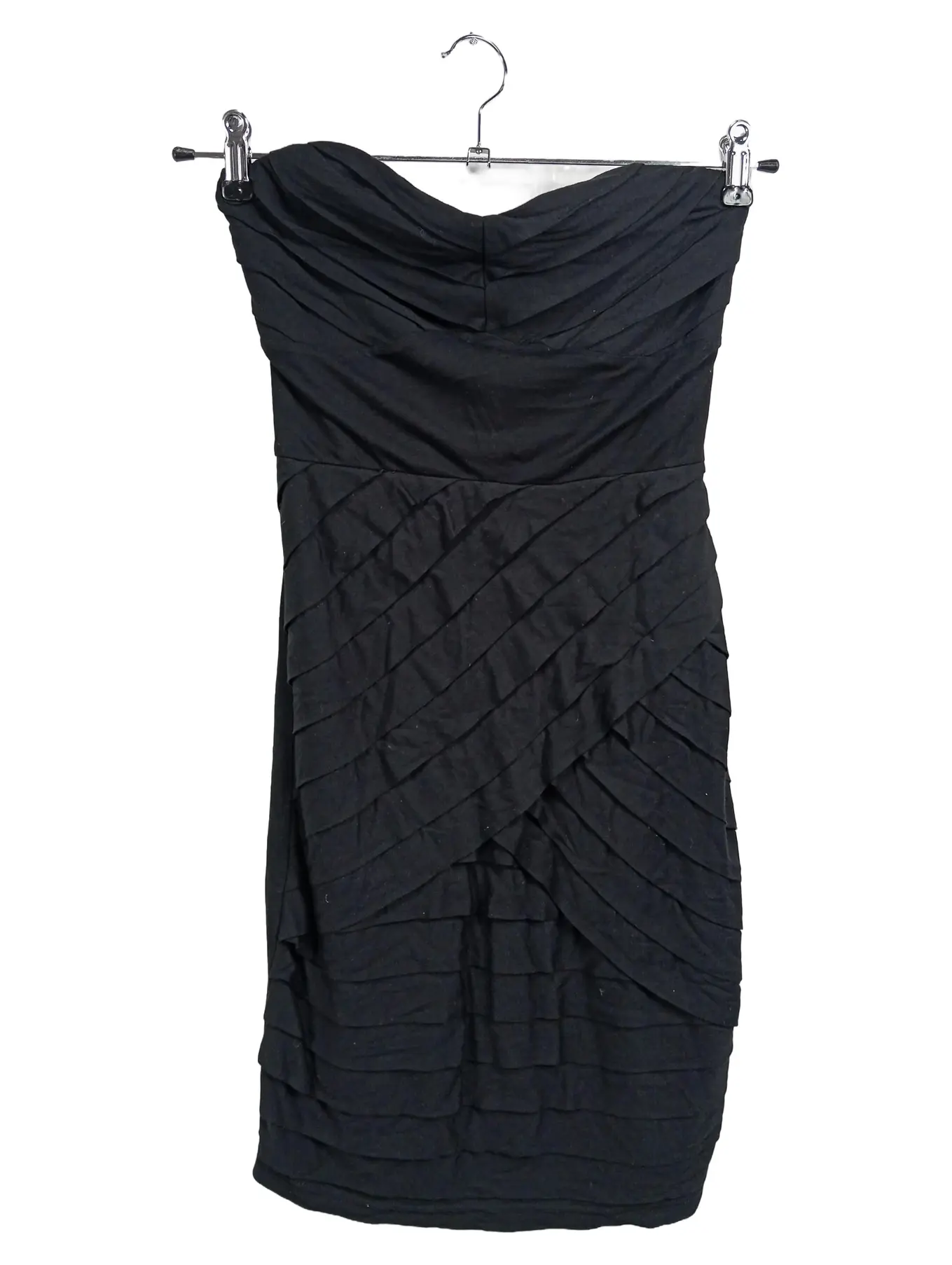 GUESS Damen Abendkleid Schwarz Gr. 36/S Elegant Luxuriös Minikleid