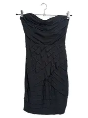 Vorschaubild 1 von Damen Abendkleid Schwarz Gr. 36/S Elegant Luxuriös Minikleid