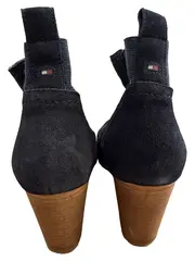 Vorschaubild 3 von Damen Chelsea Boots Wildleder Absatzschuhe Gr. 39 Blau Casual