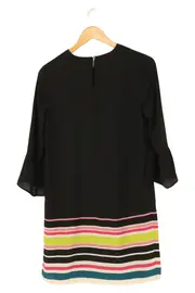 Vorschaubild 2 von PEPE JEANS Damen Freizeitkleid Gr. 38/M Schwarz Elegant Gestreift