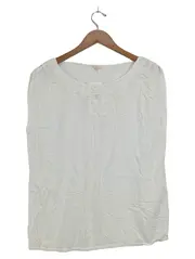 Vorschaubild 1 von Damen Bluse Gr. 36 Weiß Casual Stickerei Viskose