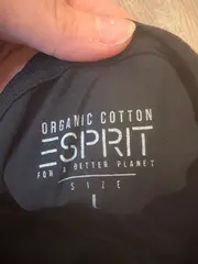 Vorschaubild 3 von Damen T-Shirt Gr. L Grau Basic Organic Cotton Modal