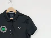 Vorschaubild 3 von Damen Golf Poloshirt Schwarz Gr. M (38) Sportlich