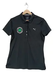 Vorschaubild 1 von Damen Golf Poloshirt Schwarz Gr. M (38) Sportlich