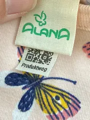 Vorschaubild 4 von Kinder Freizeitkleid Rosa 110 Tiermotiv Rüschen Baumwolle