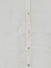 Vorschaubild 3 von Damen Hemdbluse Gr. 42 Weiß Casual Langarm Bluse