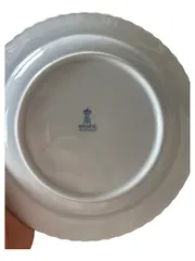 Vorschaubild 2 von KAISER Suppenteller Porzellan Weiß Rosenmuster Klassisch 23cm