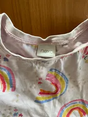 Vorschaubild 4 von Kinder Freizeitkleid Mädchen Gr. 92 Mehrfarbig Regenbogen Motiv