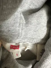 Vorschaubild 2 von Herren Kapuzenpullover Hoodie Grau S Logo Print Freizeit Baumwolle