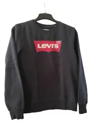 Vorschaubild 1 von Kinder Sweatshirt Gr. 176 Blau Logo-Print Langarm Casual