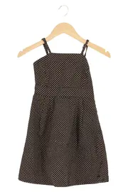 Vorschaubild 1 von Damen Freizeitkleid 32/XXS Schwarz Punkte Vintage Träger