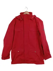 Vorschaubild 1 von Herren Outdoorjacke Gr. 48;M Rot Polyester Kapuze