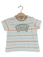 Vorschaubild 1 von Kinder T-Shirt Gr. 68 Mehrfarbig Gestreift Sunset Beach