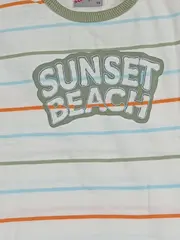 Vorschaubild 3 von Kinder T-Shirt Gr. 68 Mehrfarbig Gestreift Sunset Beach