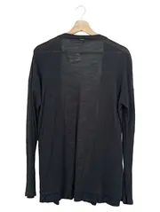 Vorschaubild 2 von Damen Cardigan Strickjacke Schwarz Gr. S Langarm Casual