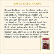 Vorschaubild 3 von Dr. Oetker Grillen & BBQ Kochbuch Hardcover Gelingsicher Deutsch