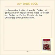 Vorschaubild 2 von Dr. Oetker Grillen & BBQ Kochbuch Hardcover Gelingsicher Deutsch