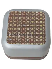 Vorschaubild 1 von Schmuckschatulle Vintage Metall Braun 6x3.5cm Aufbewahrungsbox