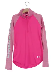 Vorschaubild 1 von Kinder Langarmshirt Sportshirt Pink Gr. 146 Logo