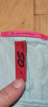 Vorschaubild 4 von Damen T-Shirt Gr. 36/S Türkis Casual Reißverschluss