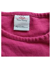 Vorschaubild 5 von Mädchen Langarmshirt Gr. 74 Pink Casual mit Aufdruck