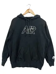 Vorschaubild 1 von Herren Kapuzenpullover AIR Logo Hoodie Schwarz Gr. 44/XS Freizeit Sport